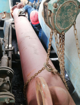 冠航牌手拉葫蘆在檢修管道中的應(yīng)用